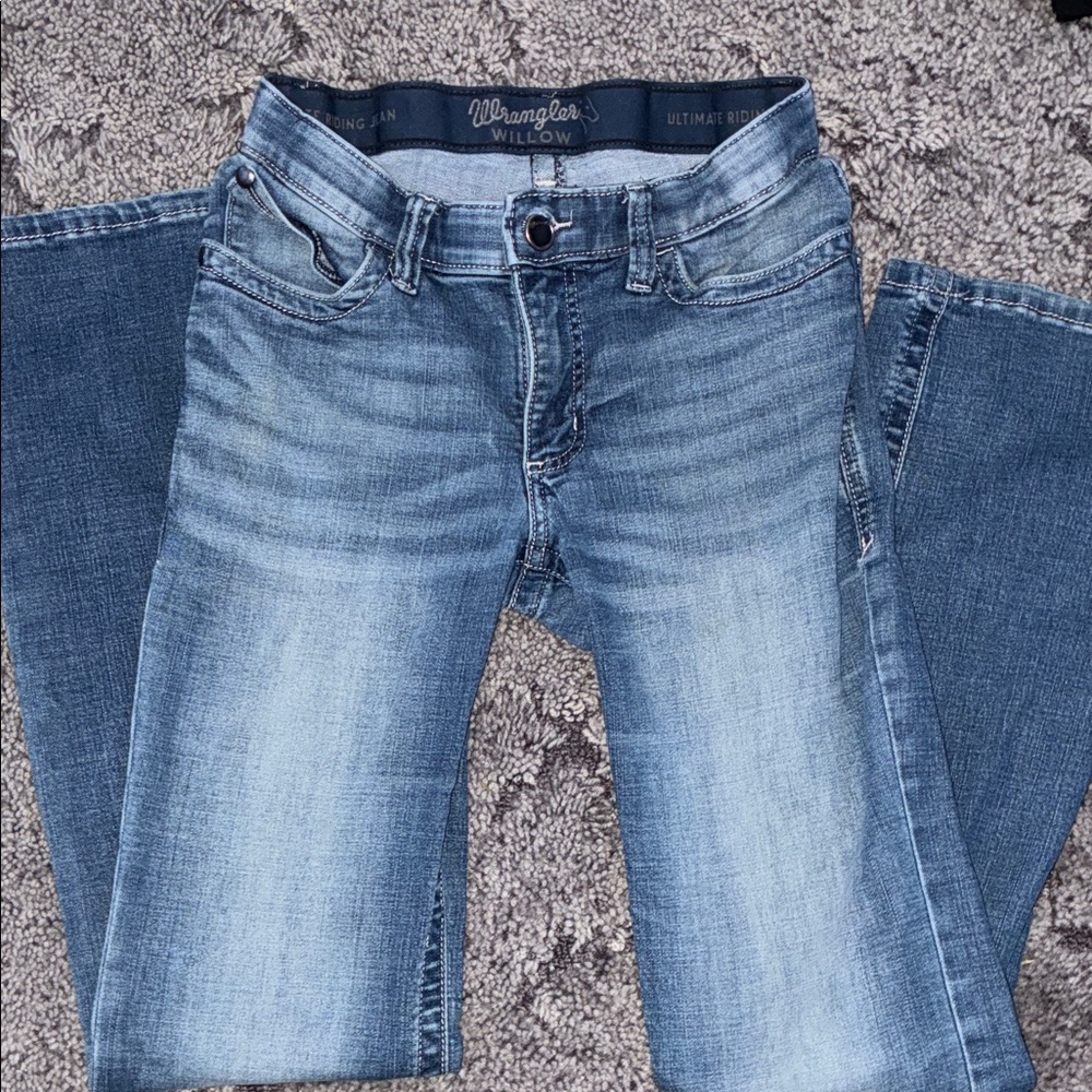 Wrangler Women's Classic Blue Boot Cut Jeans